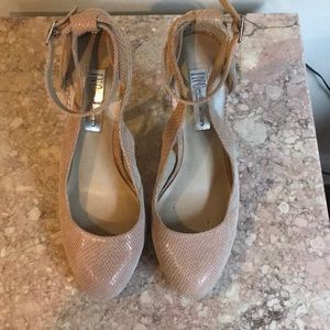 I.N.C Blush Suede Heels
